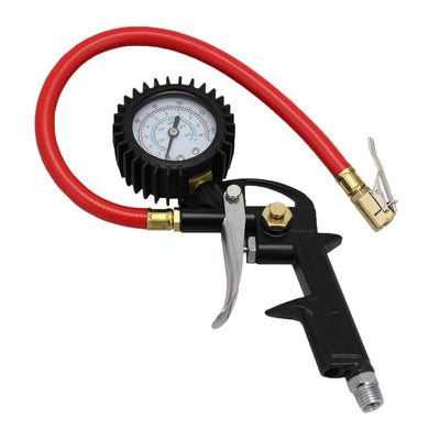 EXELAIR Analog Pistol Grip Tire Inflator/Deflator Gauge - 13