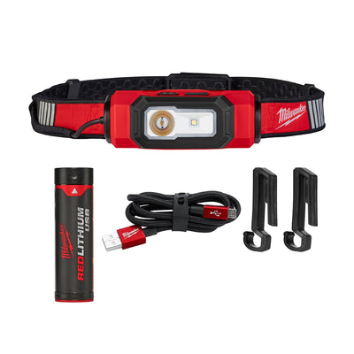 Milwaukee USB Rchrgeable Hard Hat Light