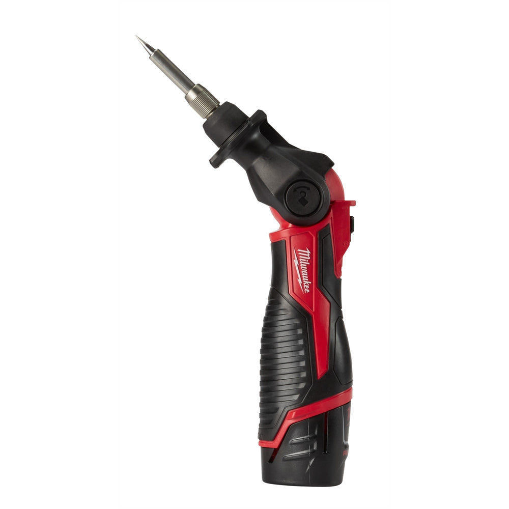 M12 REDLINK Soldering Iron w/ LED Light and (1) Battery Kit