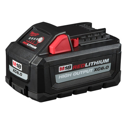 2-Pack M18 REDLITHIUM High Output XC 6.0 Batteries