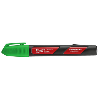 Milwaukee INKZALL Green Paint Marker (12-Pack)
