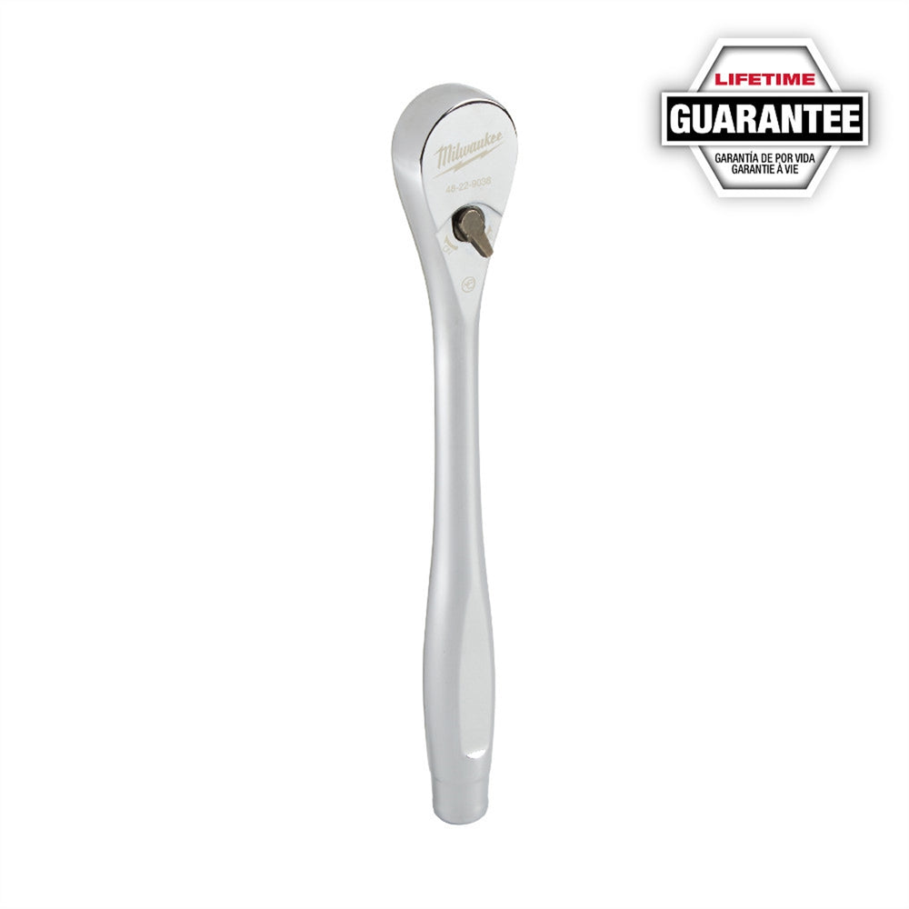 Milwaukee 3/8 in. Drive 90-Tooth Slim Profile Ratchet