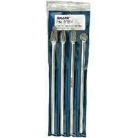 4PC EXT CARBIDE BUR SET