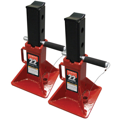 22-Ton Pin Type Jack Stands (Pair)