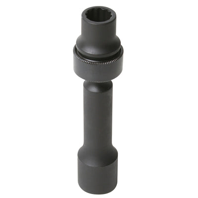 Sunex Tools 1/2 in. Drive 12-Point Driveline Impact Socket, 3/8 in.