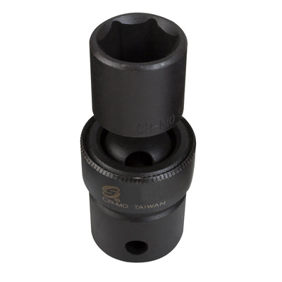 1/2 in. Drive Standard 6-Point Universal Impact Socket 15mm