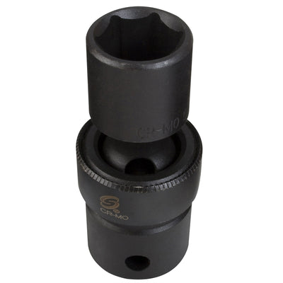 Sunex Tools 1/2 in. Drive Universal Impact Socket, 24 mm