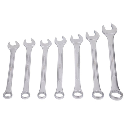 7 Piece Metric Raised Panel Jumbo Combination Wrench