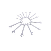 Sunex 14-Piece Metric Angle Head 6mm-19mm Wrench Set, Full Polish
