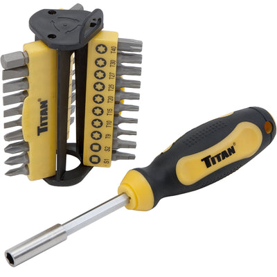 Titan 31-Piece Bit Driver Set