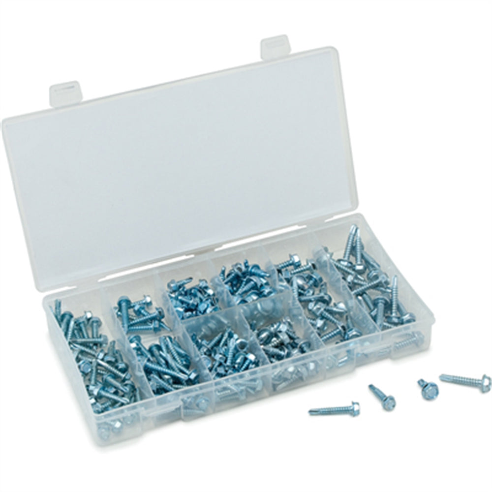 Titan 200-Piece Hex Head Drill Screw Assortment