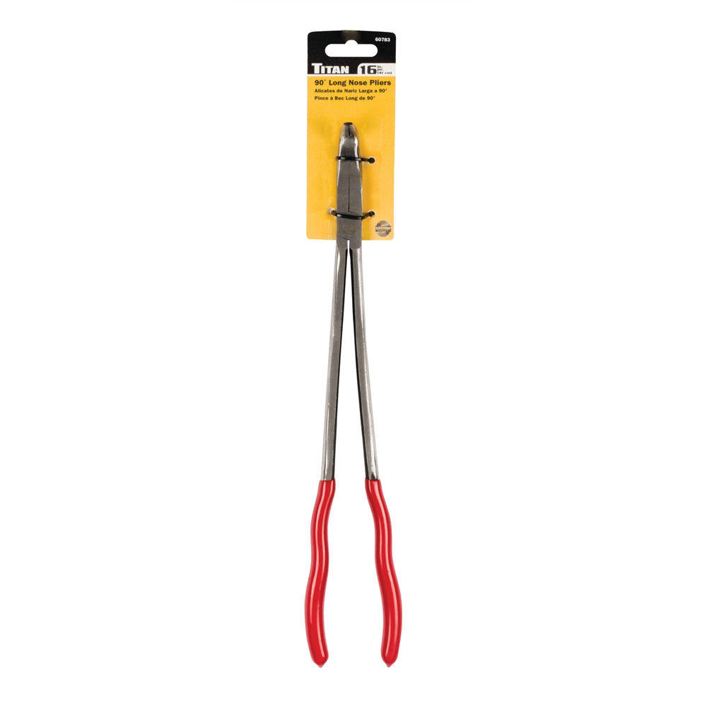 Titan 16 in. 90 Degree Long Nose Pliers