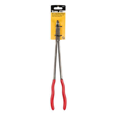 Titan 16 in. 90 Degree Long Nose Pliers