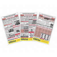 OSHA Tire Service and Safety Chart 3-Poster Kit