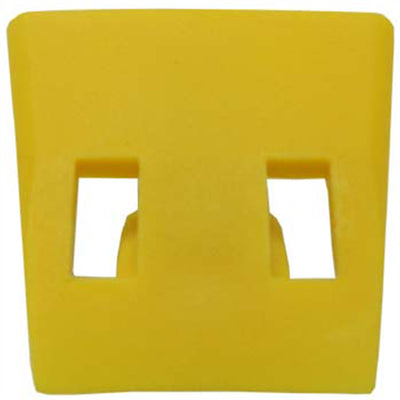 4-pk of Yellow Plastic Inserts for Snap On Jaws / Clamps