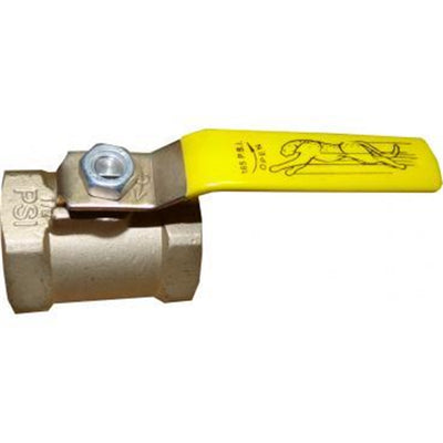 Cheetah Bead Seater Discharge Valve with Yellow Handle