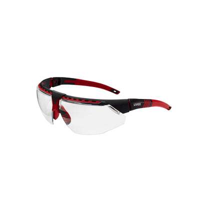 Uvex Avatar Glasses Blk/red, Clear Hsaf
