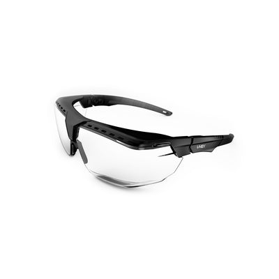 Uvex Avatar Glasses Otg Blk/blk, Clear Hc