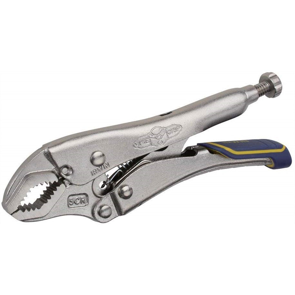 IRWIN VISE-GRIP Fast Release Locking Pliers Curved Jaw, 5-Inch (IRHT82575)