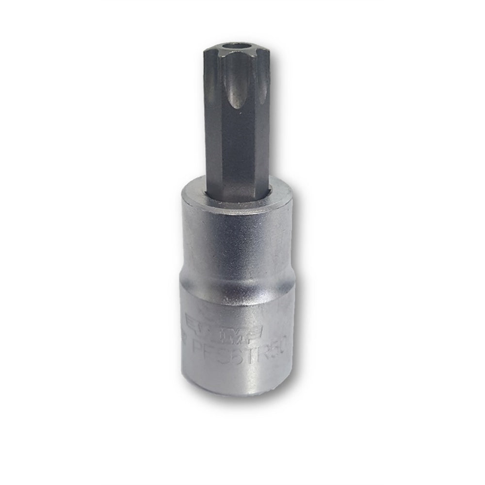 VIM Tools TR50 Tamper Proof Torx Bit, Satin 3/8 Sqaure Drive holder