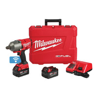 M18 FUEL w/ ONE-KEY High Torque 3/4" Impact Wrench and Friction Ring w/ (2) Batteries Kit