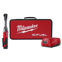 Milwaukee® M12 FUEL 3/8" Extended Reach Ratchet 1 Battery kit