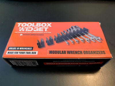 Toolbox Widget - Modular Vertical Wrench Organizer Orange Box